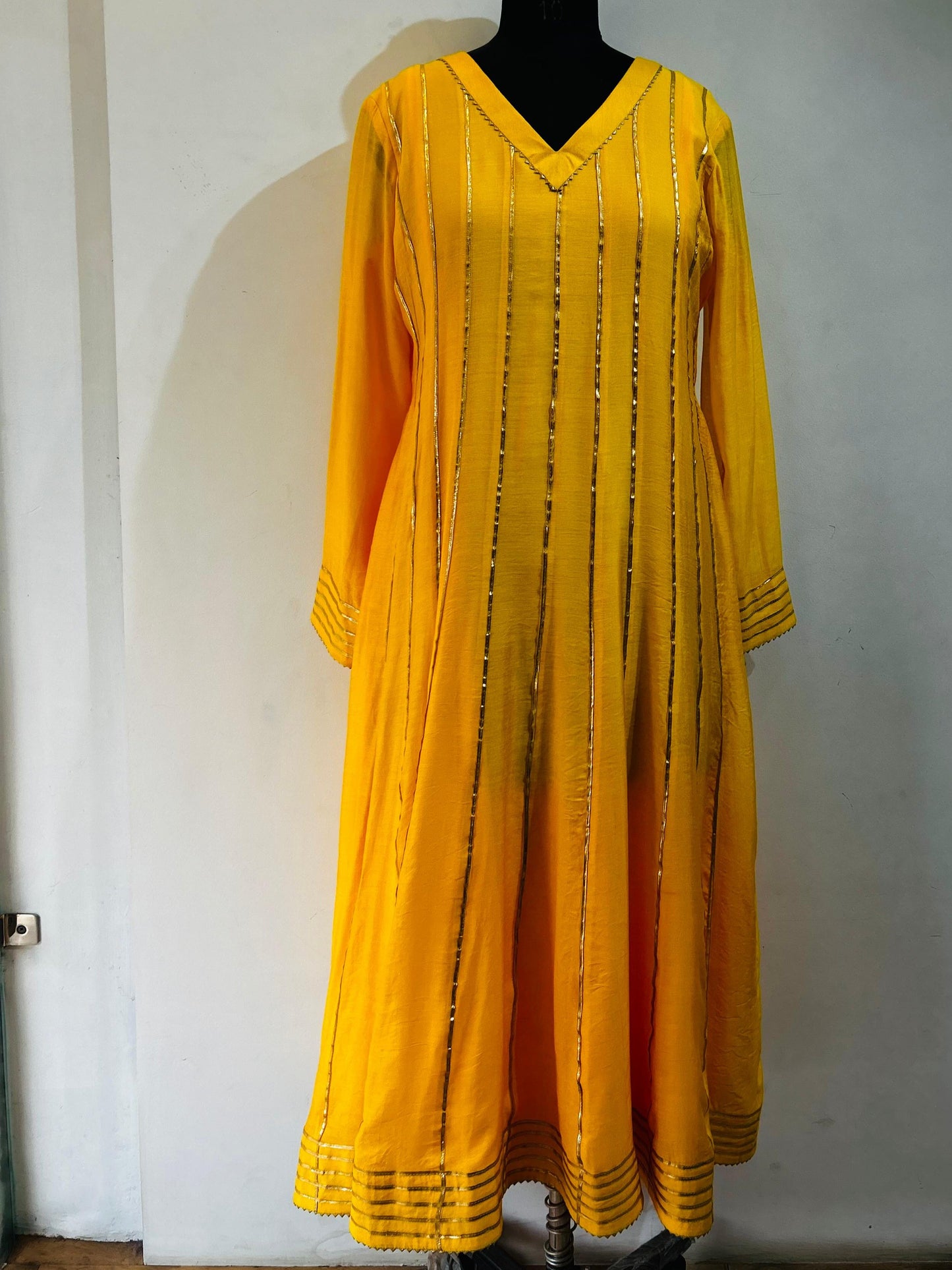 Lemon Royale Anarkali